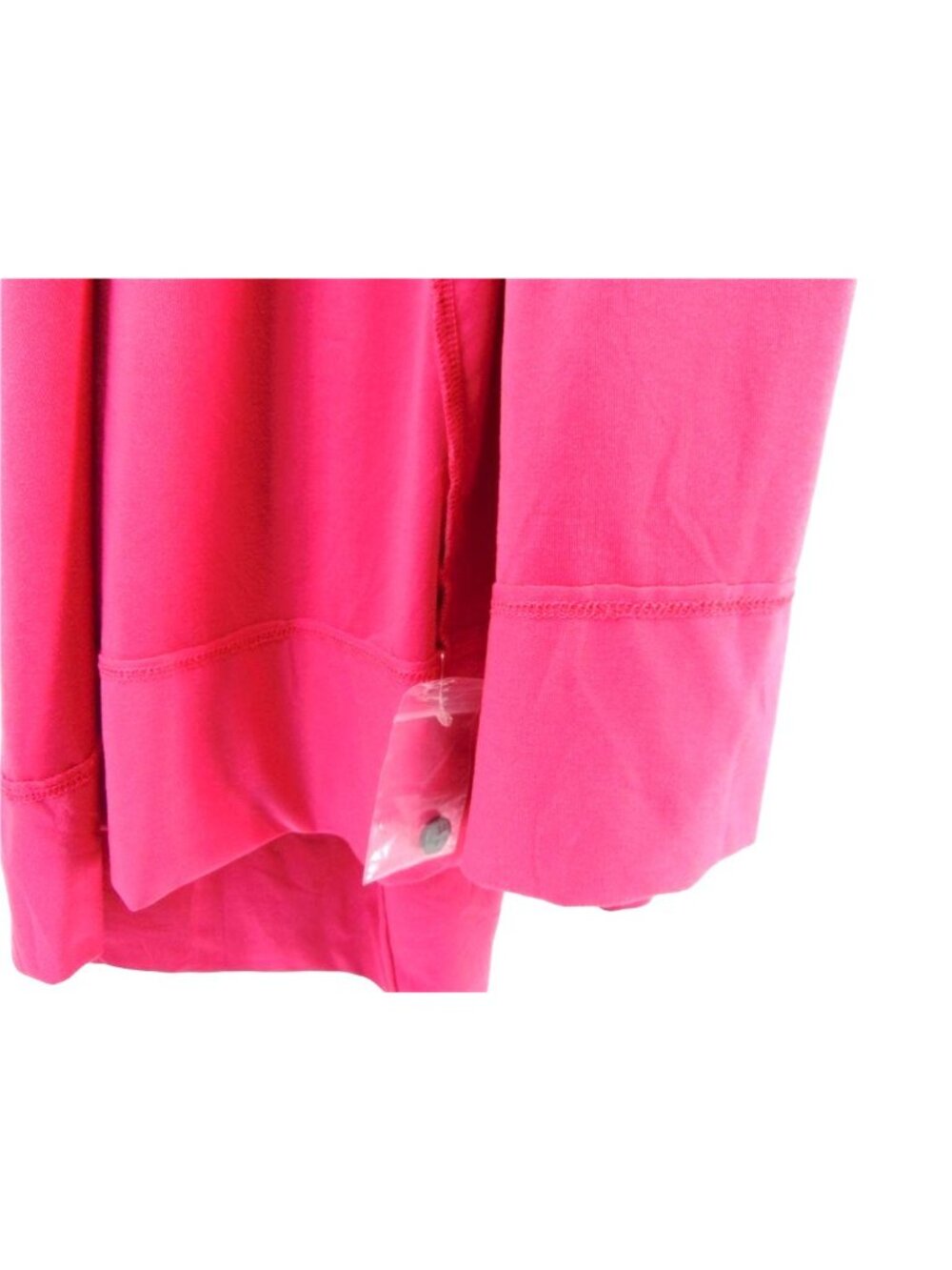 Soma Womans Pink Size L Long Sleeve V Neck  Dress Drawstring Waist Button Tab - Picture 9 of 14